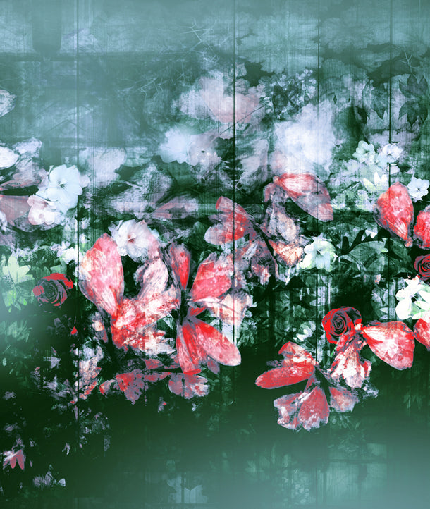 Regents Floral Expression Mural by ATADesigns