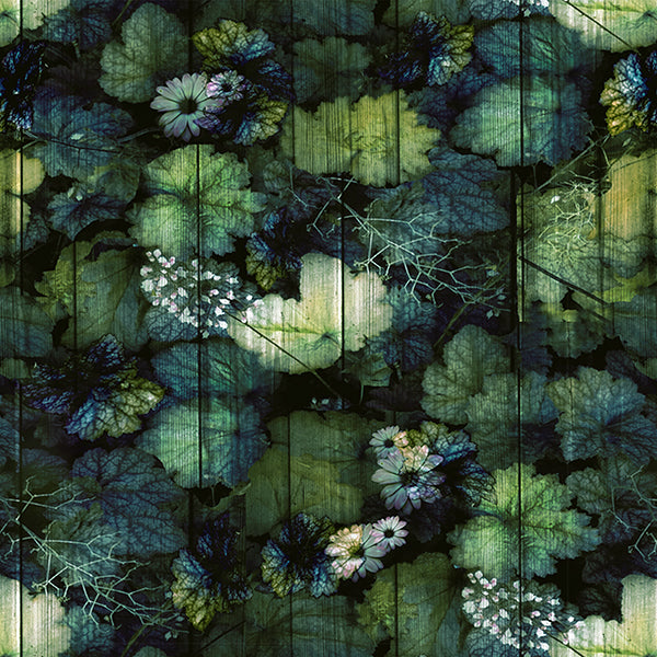 Regents Foliage Wallpaper (evergreen) by ATADesigns