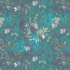 Regents Fresh Floral (aqua-green) Wallpaper by ATADesigns