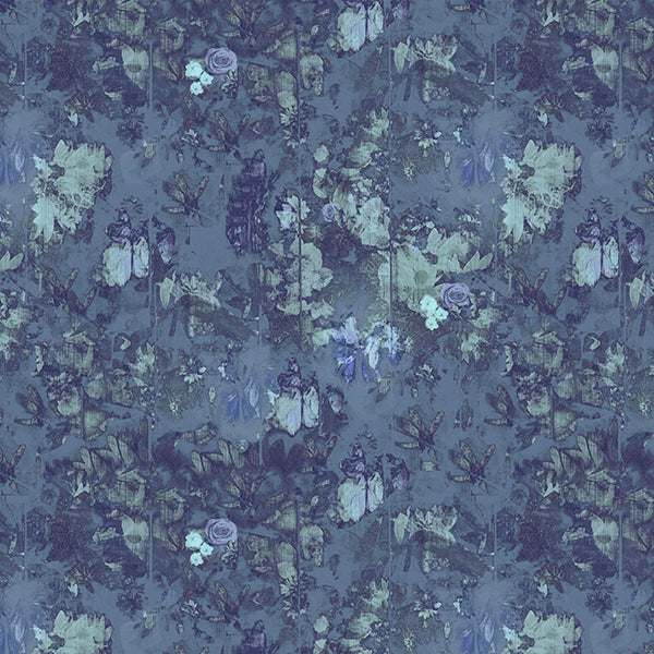 Regents Fresh Floral (baby-purple) Wallpaper by ATADesigns
