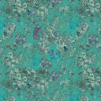 Regents Fresh Floral (jade-green) Wallpaper by ATADesigns