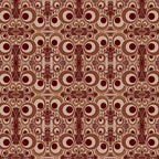 Retro Circle Wallpaper (brown) by ATADesigns