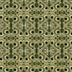 Retro Circle Wallpaper (vintage-olive) by ATADesigns
