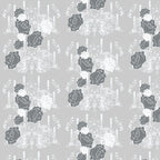Rosie Glow Wallpaper (light-grey-mix)by ATADesigns