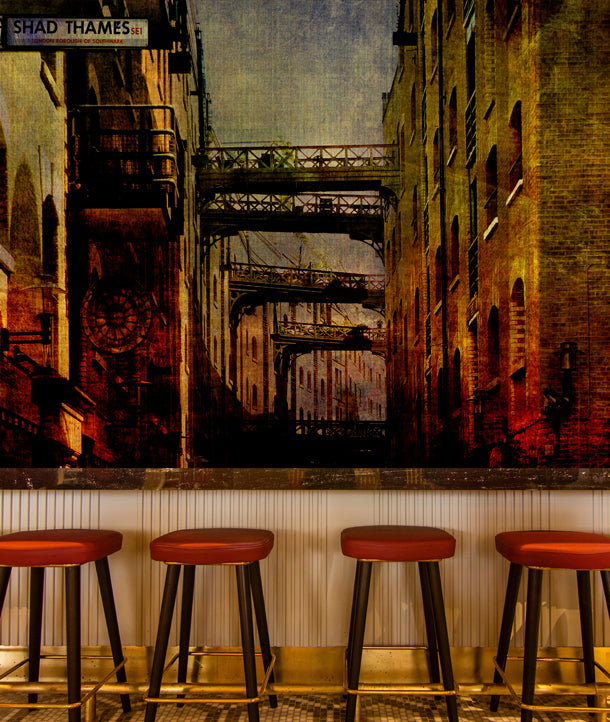 Shad Thames London Mural