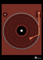 Single Deck Retro Art Print