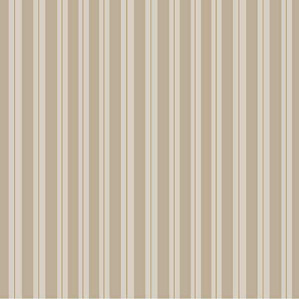 Floral Blossom Stripes Wallpaper (soft-buff) by ATADesigns