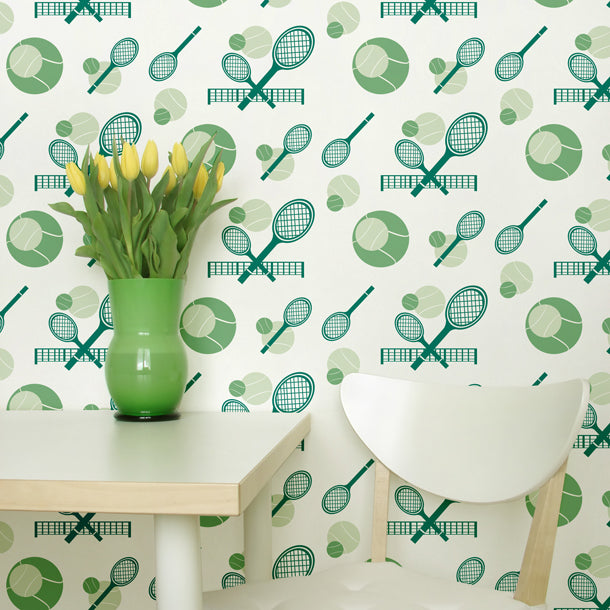 Tennis Game Set Match Wallpaper (original) by ATADesigns