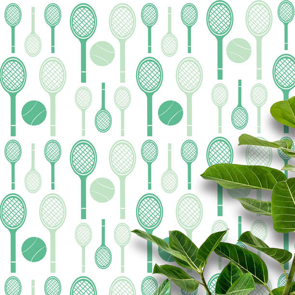 Tennis Rackwt Ball Wallpaper by ATADesigns