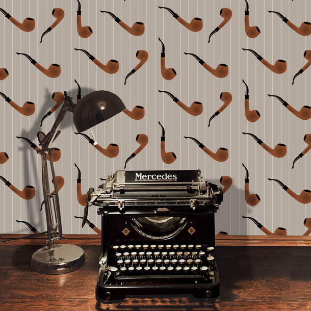 The Pipe Wallpaper (coffee)