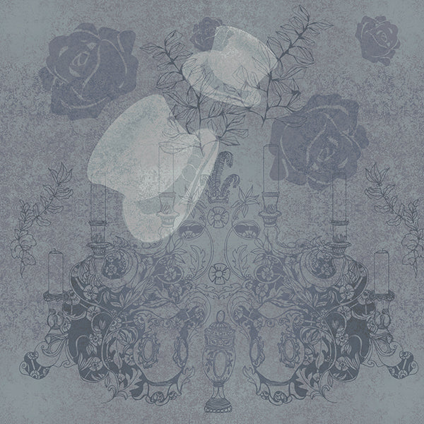 Top Hat No Tail (ghost-grey) by ATADesigns