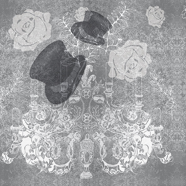 Top Hat No Tail (grey) by ATADesigns