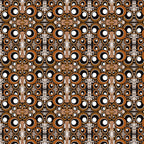 Urban Circle Wallpaper (brown) by ATADesigns