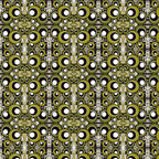 Urban Circle Wallpaper (olive-green) by ATADesigns