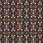 Urban Circle Wallpaper (red) by ATADesigns