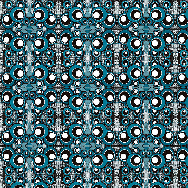 Urban Circle Wallpaper (urban-blue) by ATADesigns
